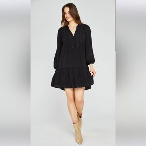 NWT Gentle Fawn Black Isadora dress size medium